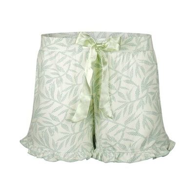 Shorts P55121-38 Light Green Charlie Choe Dotted Leafs