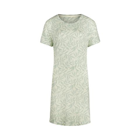 Nachthemd P55125-38 Light Green Charlie Choe Dotted Leafs