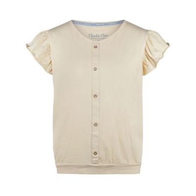 Boxy T-shirt P55109-38 Off White Charlie Choe Familie thema - Cactus