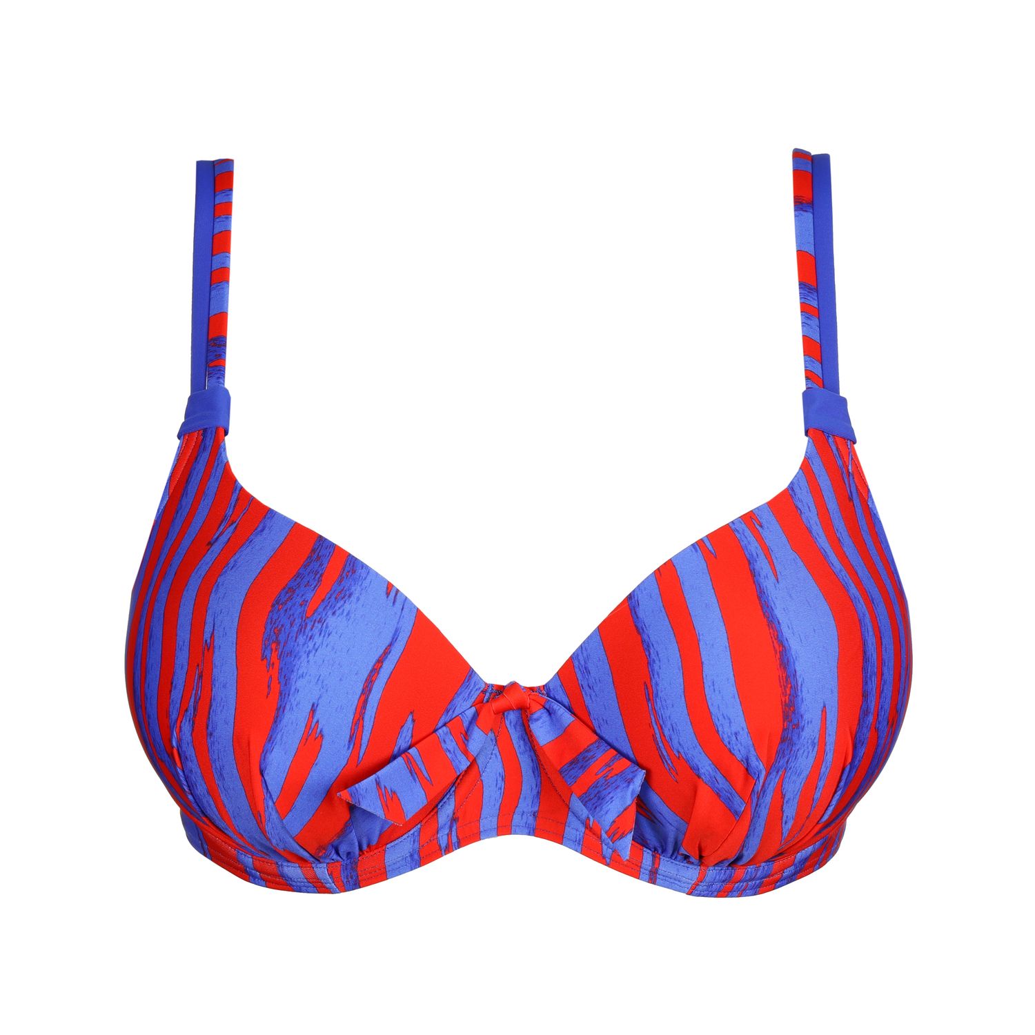 Hartvormige bikinitop 4012614 Wild Stripes PrimaDonna Swim Skudai