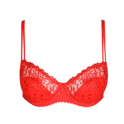 Balconette Halve Mousse Cups 0101335 true red Marie JoJane