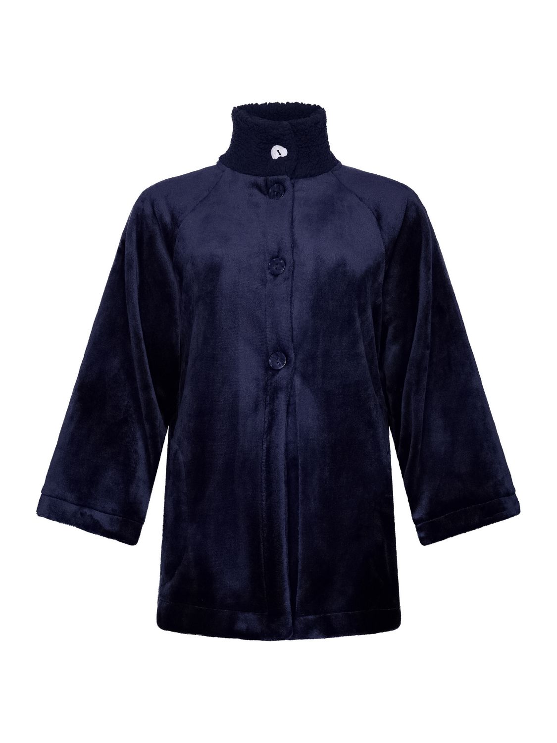 Cardigan with buttons 171252-244-1/. Dark Blue