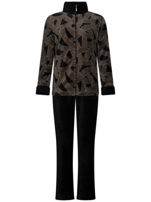 Pastunette Homesuit Full Zipper 181252-246-1 – Black Pastunette Homesuit Full Zipper 181252-246-1 – Black