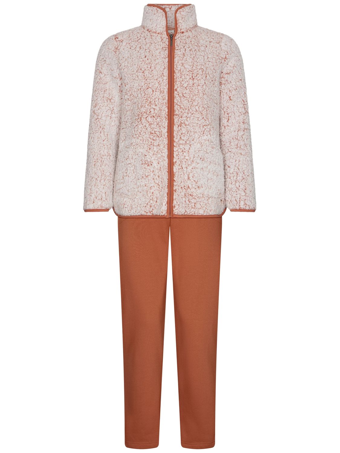 Homesuit met ritssluiting Pastunette bruin Homesuit met ritssluiting Pastunette bruin