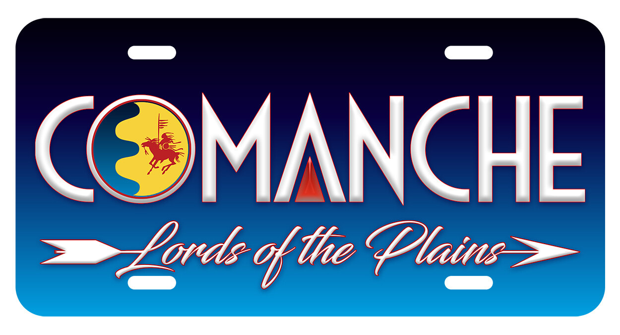 Lord of the Plains License Plate
