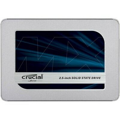 SSD - Crucial 500GB MX500 3D NAND SATA 2.5 SSD,