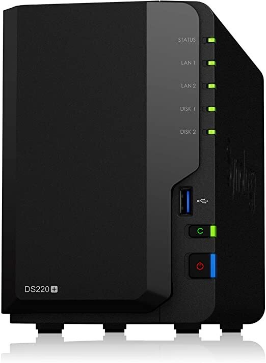 Network - Synology 2 Disk NAS / Diskless