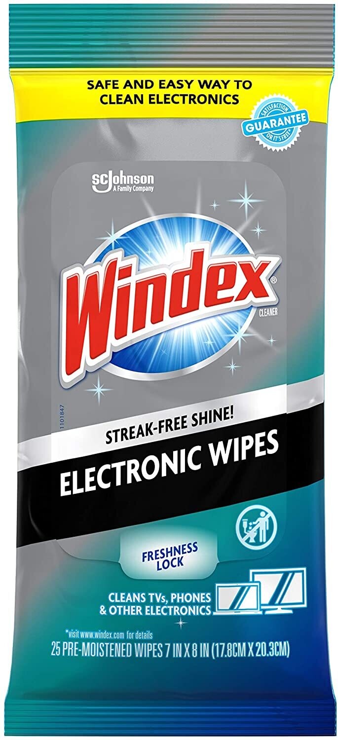 Supplies - Windex Electronic Wipes 1 Pac