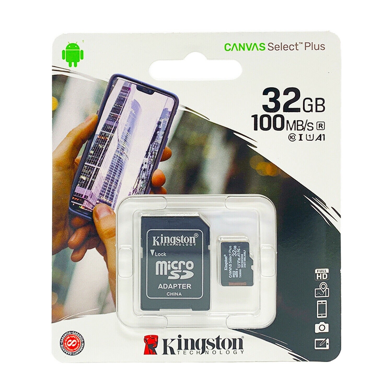 Adapter - Kingston 32GB SD + Adaptor