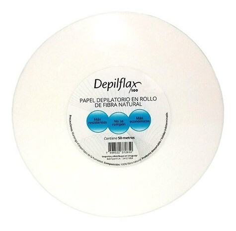 Bandas Depilatorias en rollo 100 mts  Depilflax