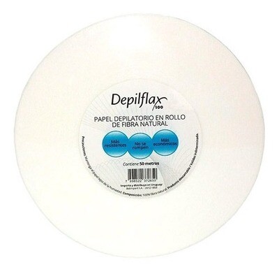 Bandas Depilatorias en rollo 100 mts  Depilflax