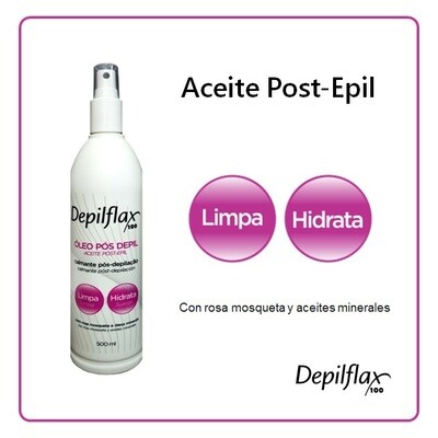 Aceite Pos Depilacion Depilflax 500ml