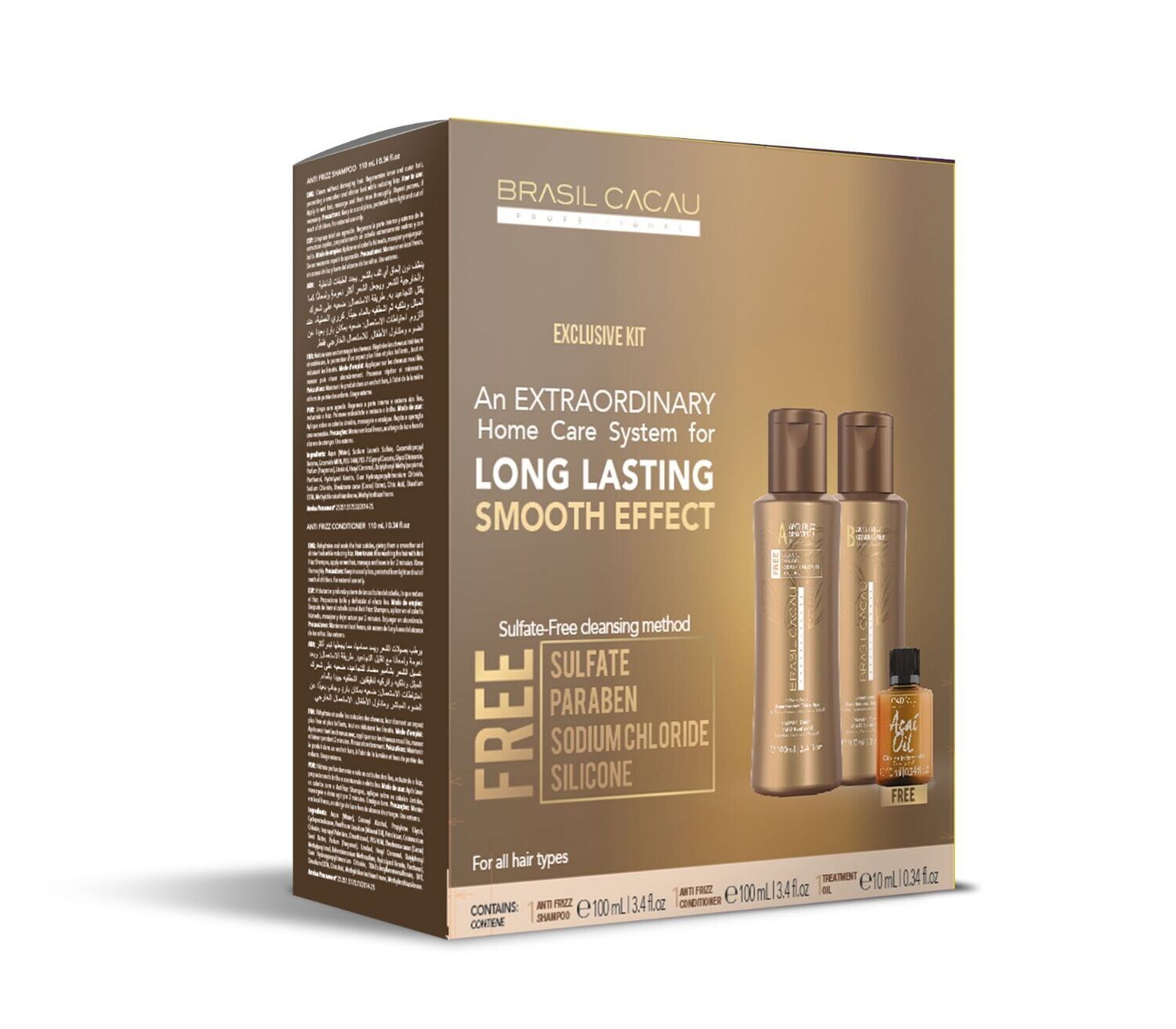 Kit mantenimiento brasil cacau 100ml
