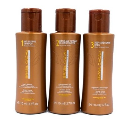 KIT Brasil Cacau pasos 1+2+3. 110ml