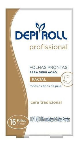 Depiroll tiras faciales x 8 pares