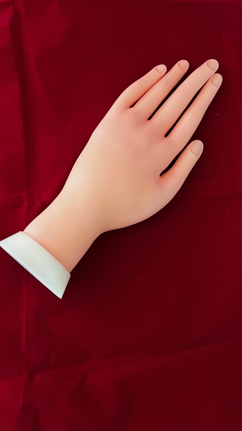 Mano de practica Manicuria Flexible