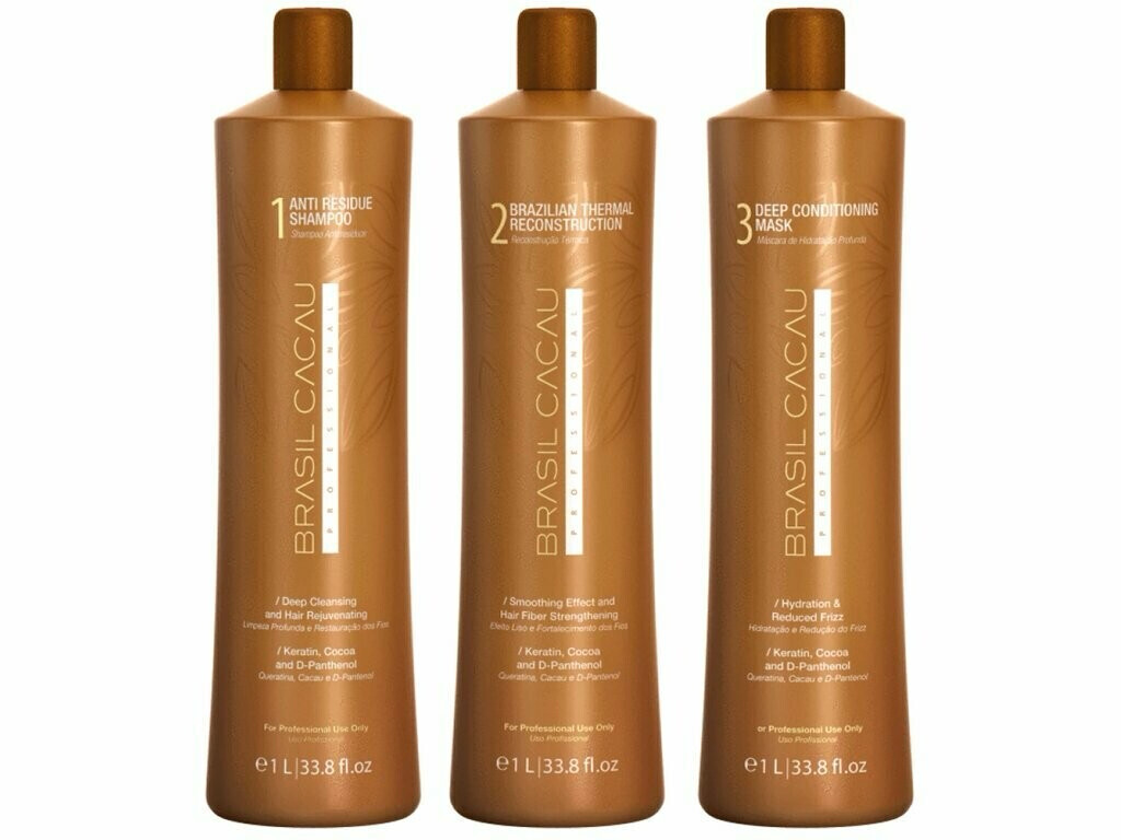 KIT Brasil Cacau pasos 1+2+3. 1 litro
