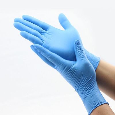 Guantes Nitrilo AZUL talle S x 100