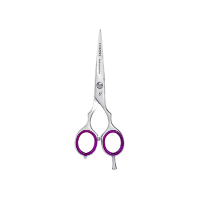 Tijera De Corte Ambidiestro Dompel Ojo Violeta 5 Pulgadas