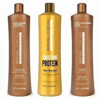 KIT Organico Brasil Cacau pasos 1+2+3. 1 litro