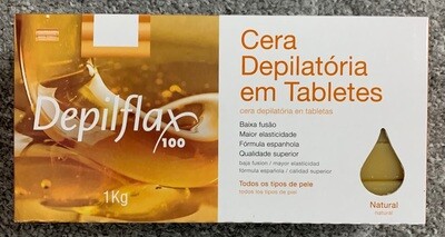 Cera en tabletas Natural  Depilflax 1 kg