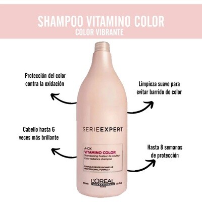 Shampoo Vitamino Color Loreal 1500ml