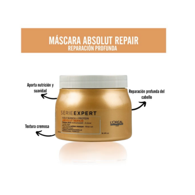 Mascara Absolut Repair GOLDEN Loreal 500ml