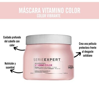 Mascara Vitamino color Loreal 500ml