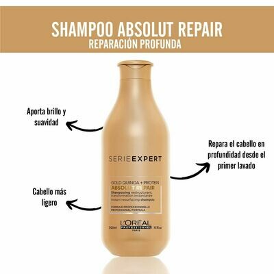 Shampoo Absolut Repair Loreal 300ml