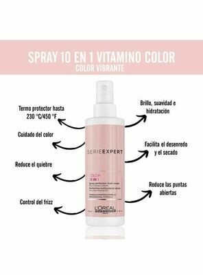 Spray 10 en 1 Vitamino color