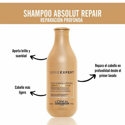 Shampoo Absolut Repair Loreal 500ml