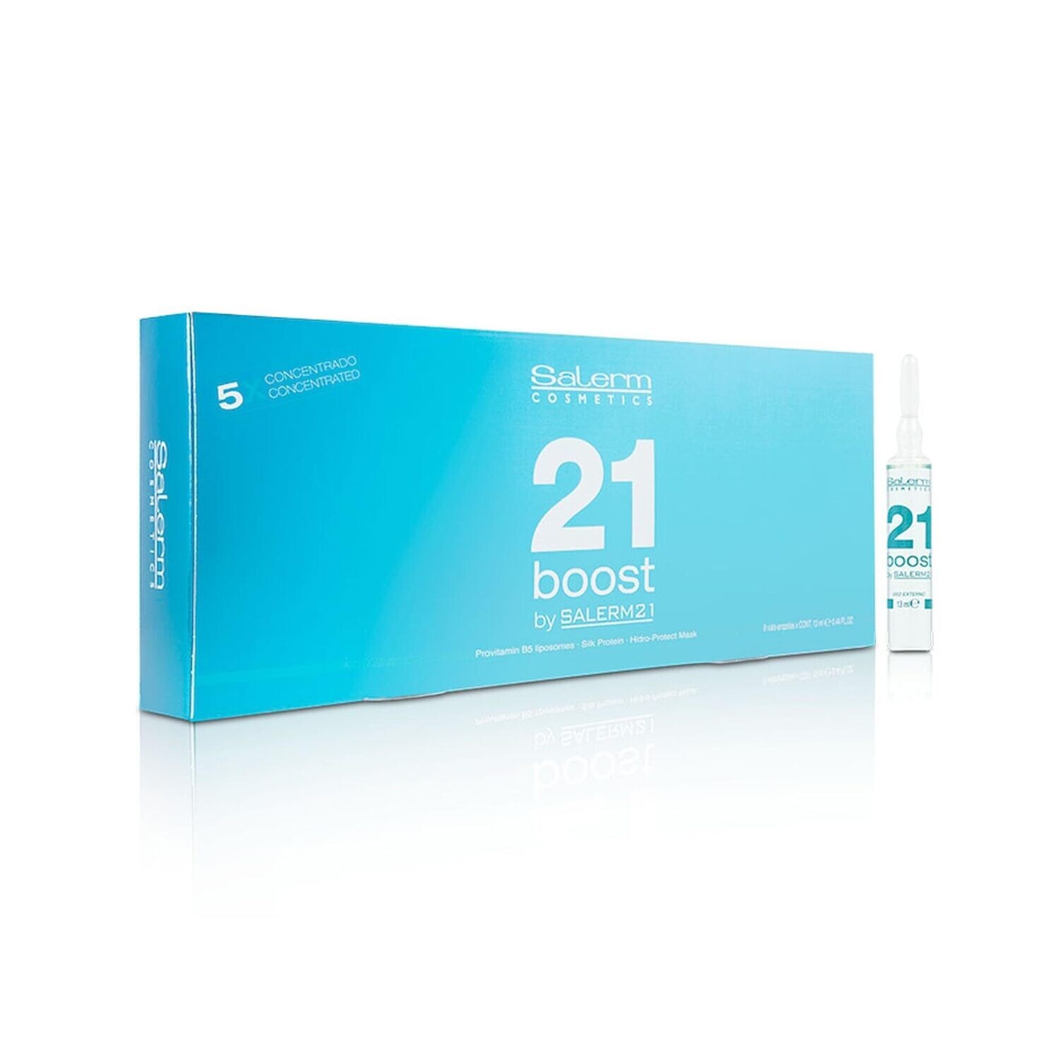 Ampolla Reparación Boost Salerm 21 x 8 (caja cerrada)