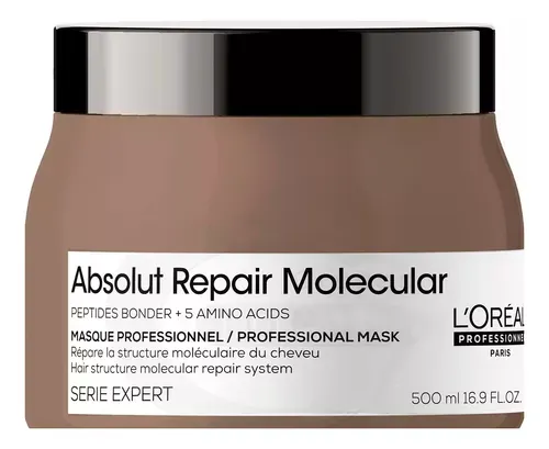 Mascara Absolut Repair Molecular Loreal 500ml