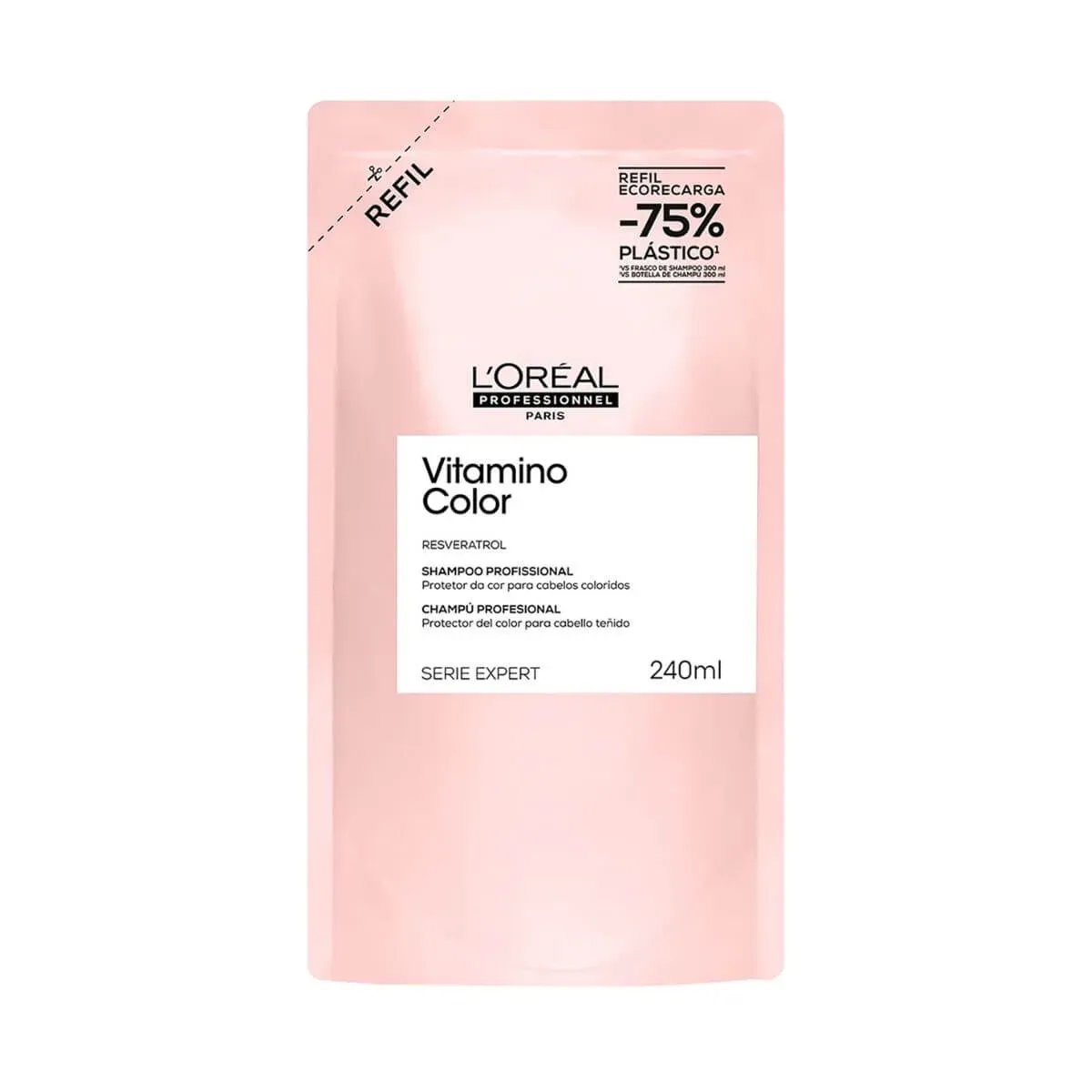 Shampoo Vitamino Color Loreal refil  240ml