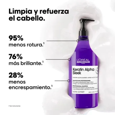 KERATIN ALPHA SLEEK SHAMPOO 1500ML