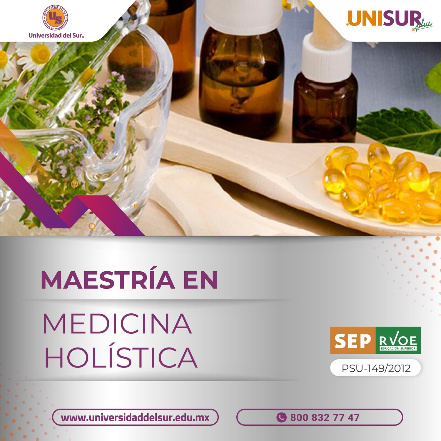 Maestría en Medicina Holística Inscripción