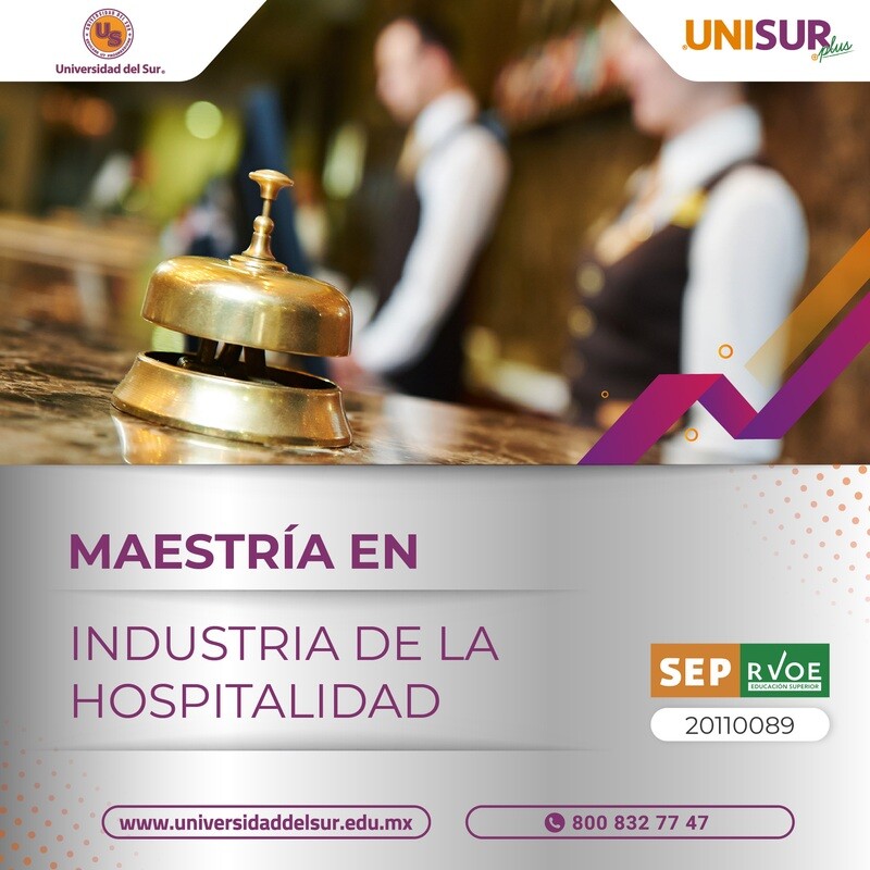 Maestría en Industria de la Hospitalidad Colegiatura