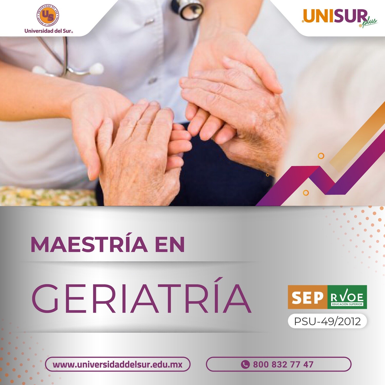 Maestría en Geriatría Inscripción