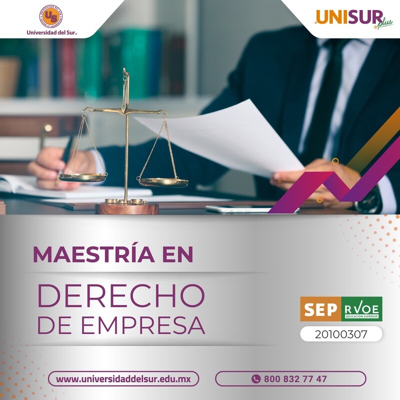 Maestría en Derecho de Empresa Colegiatura