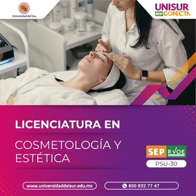 Licenciatura en Cosmetología y Estética inscripción