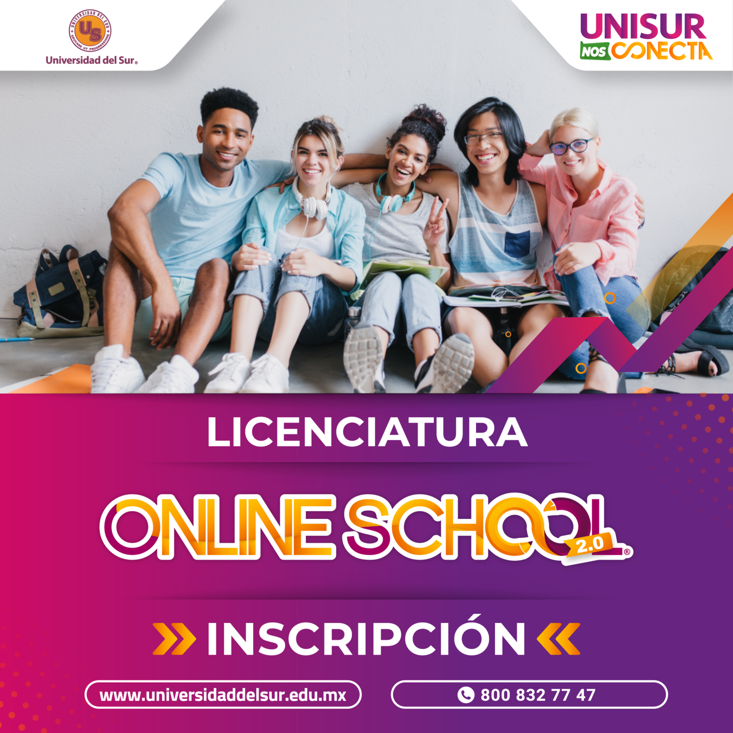 Licenciatura Online School 2.0 Inscripción