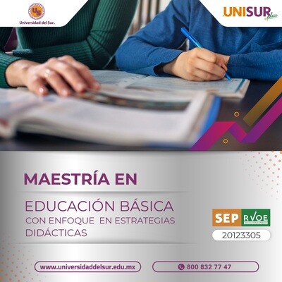 Cancún Maestría en Educación Básica con Enfoque en Estrategias Didácticas
