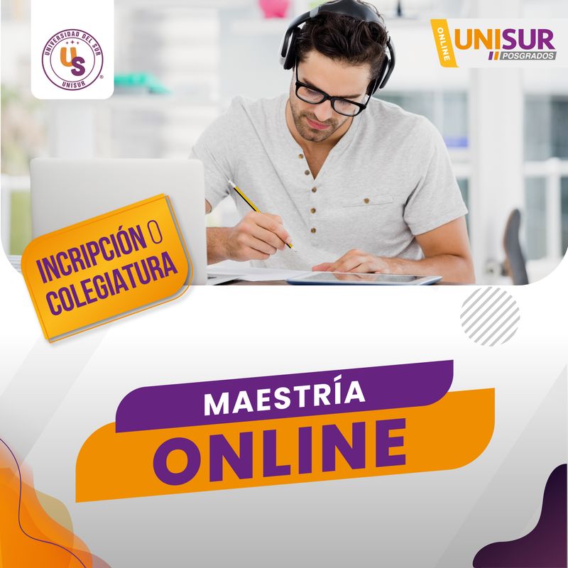 Unisur Online Maestría Colegiatura