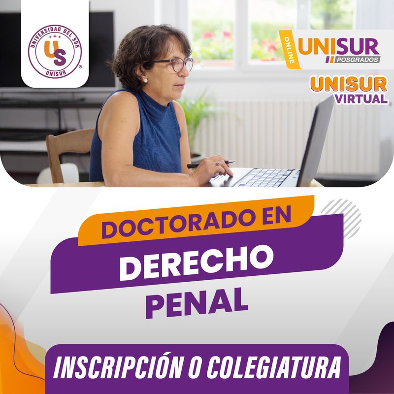 Tuxtla Doctorado en Derecho Penal Colegiatura