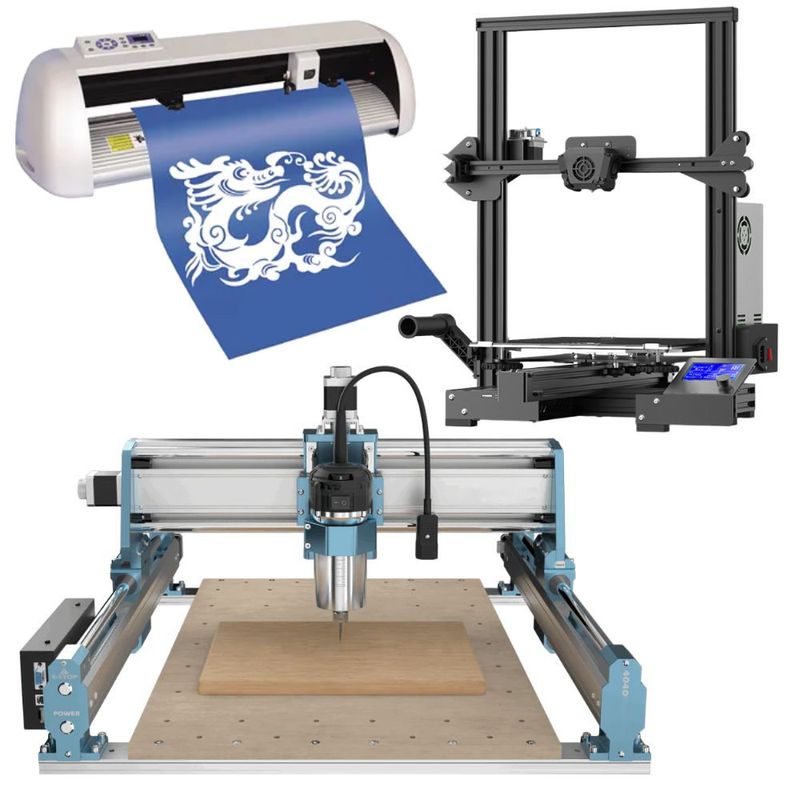 Cut Vinyl | 3D printing | CNC