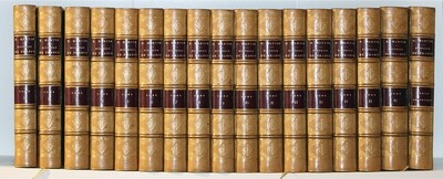 MARTIN.- Histoire de France depuis les temps les plus reculés jusqu'en 1789.- 1866-1860.- 17 volumes, très bel exemplaire.