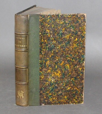FLOURENS.- Des manuscrits de Buffon..., 1860. Édition originale.