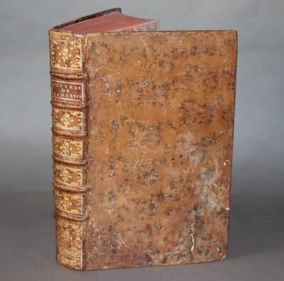 RENUSSON, Philippe de. Oeuvres...- 1760.- 5 parties reliées en un volume in-folio, veau de l'époque.