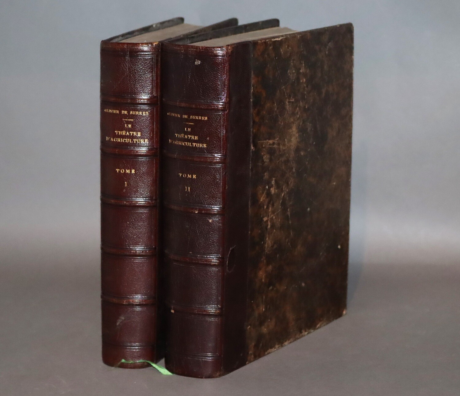 SERRES, Olivier de.- Le Théâtre d'agriculture et Mesnage des champs...- 1804-1805.- 2 volumes in-4.