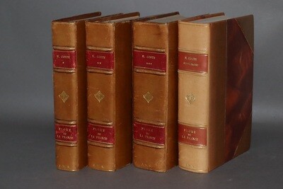 COSTE.- Flore descriptive et illustrée de la France...- 1937-1985.- 4 volumes.